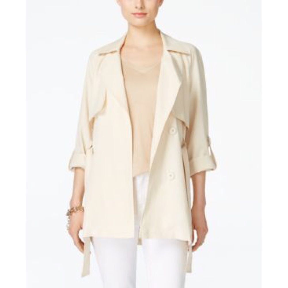Jessica Simpson Trench Coat Junior’s Large🍓